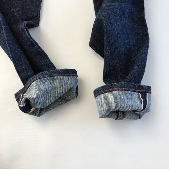 Naked & Famous Super Guy Stretch Selvedge Button Fly Jeans 33 - Picture 5 of 11